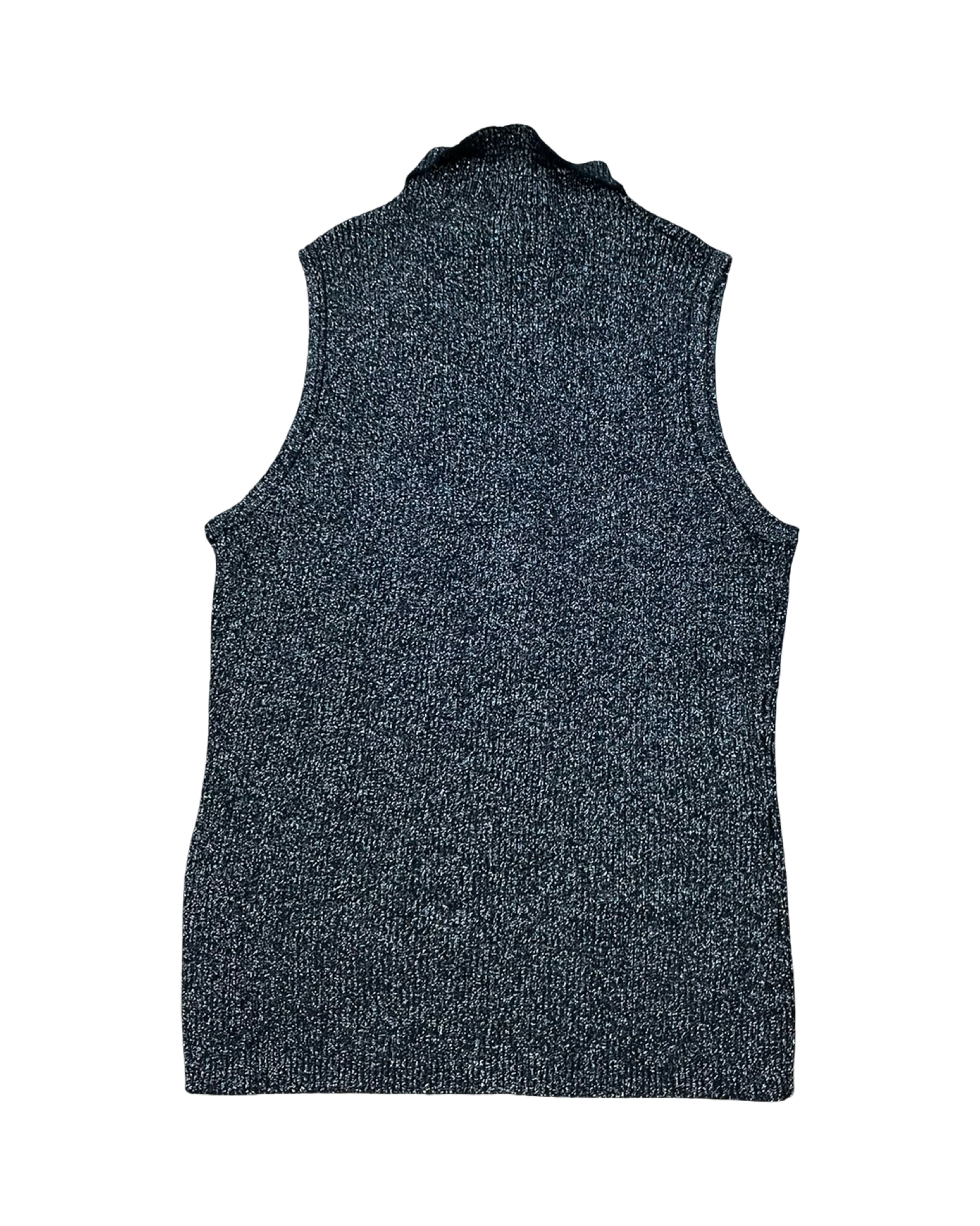 Top Sleeveless By Investments In Black, Size:M
