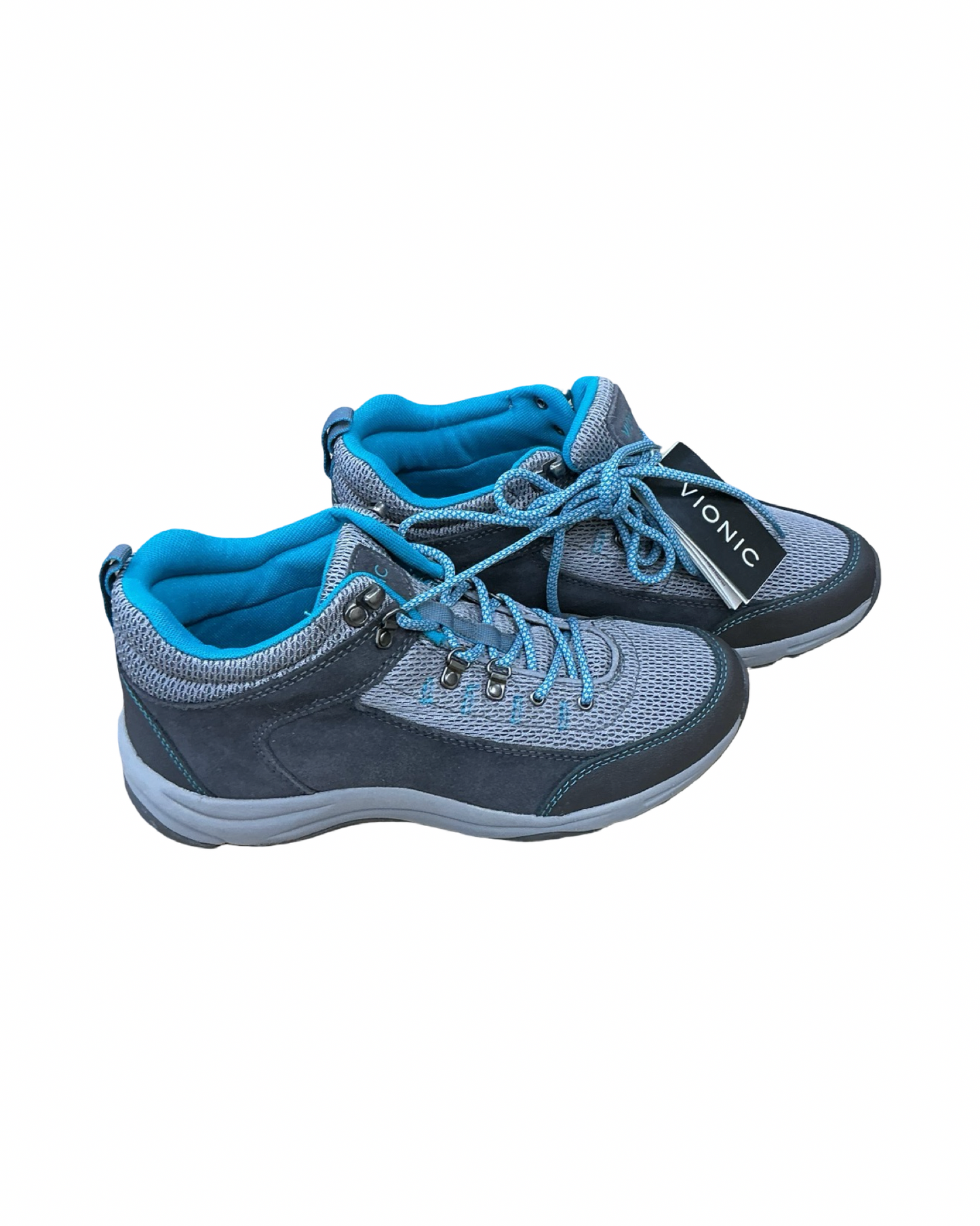 Boots Hiking By Vionic In Grey, Size:9