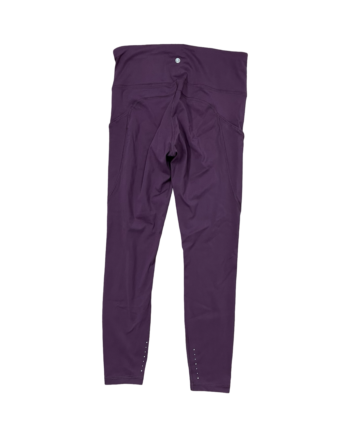 Athletic Leggings By Crz Yoga In Maroon, Size:M