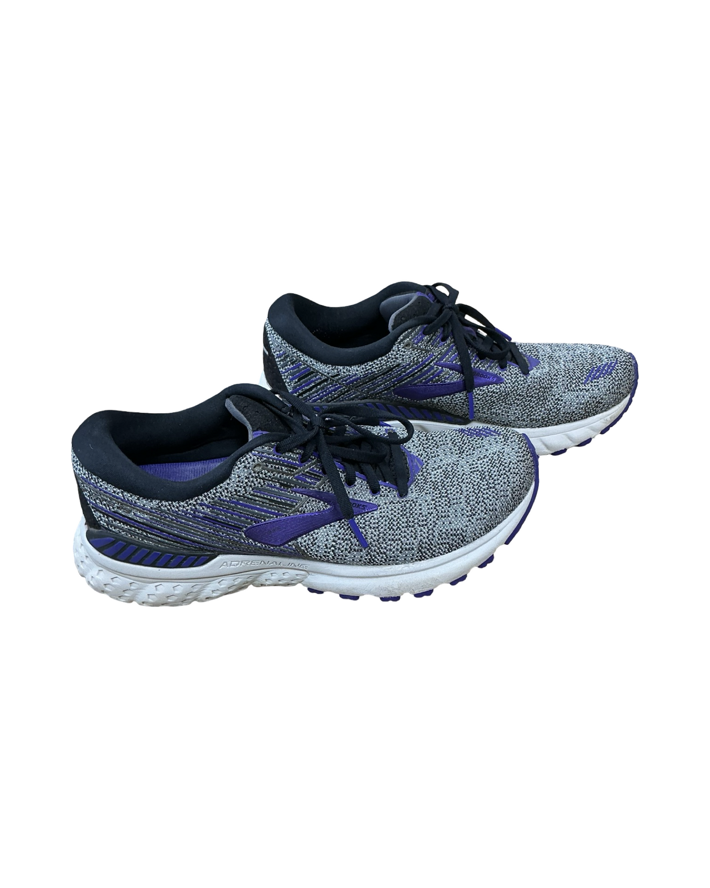 Shoes Athletic By Brooks In Black & Grey, Size:9.5