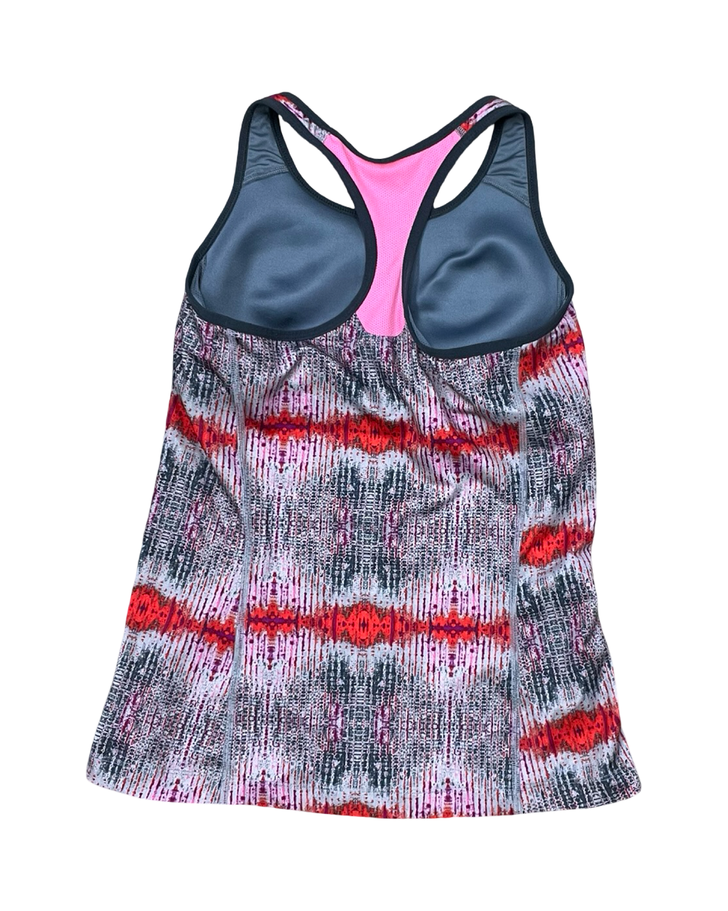 Athletic Tank Top By Nike In Grey, Size:L