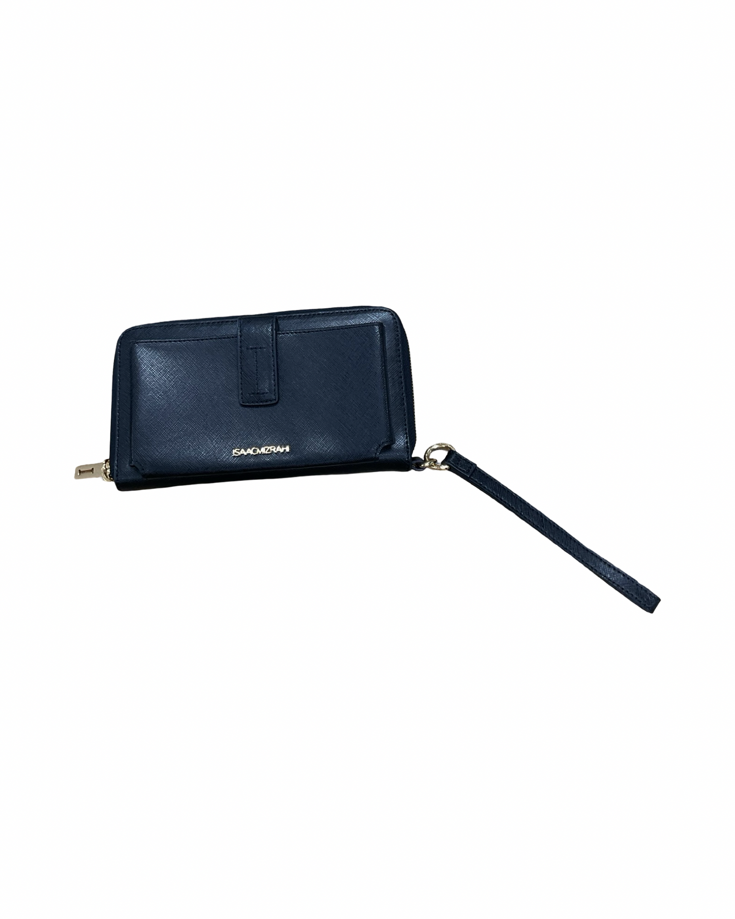 Wristlet By Isaac Mizrahi In Black, Size:Small