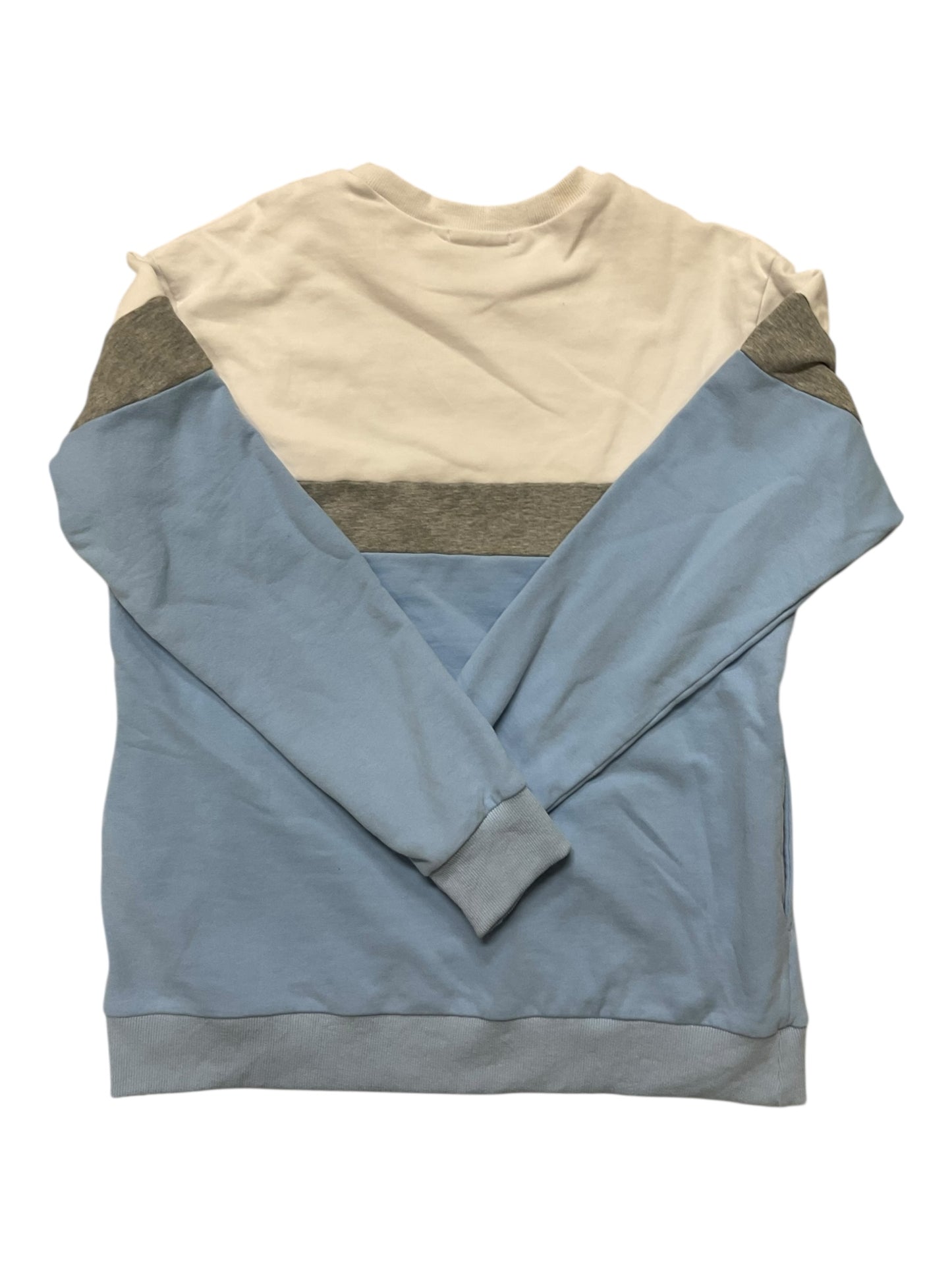 Sweatshirt Crewneck By Clothes Mentor In Blue, Size:M