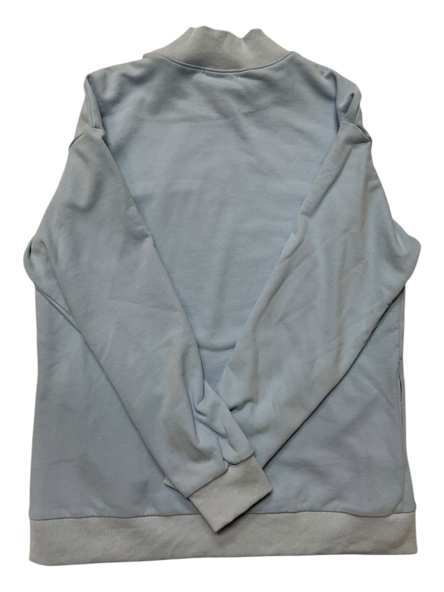 Sweatshirt Crewneck By Clothes Mentor In Blue & White, Size:M