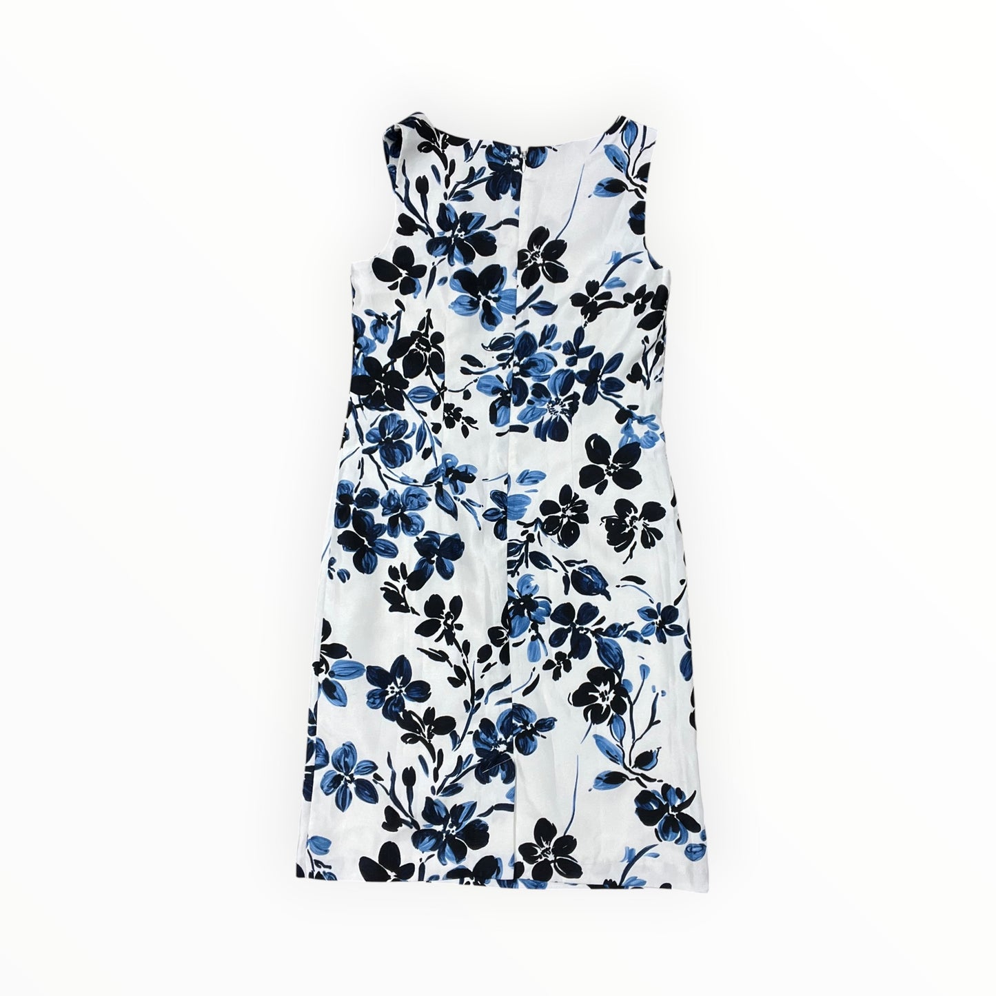Dress Work By Coldwater Creek In Blue & White, Size:S
