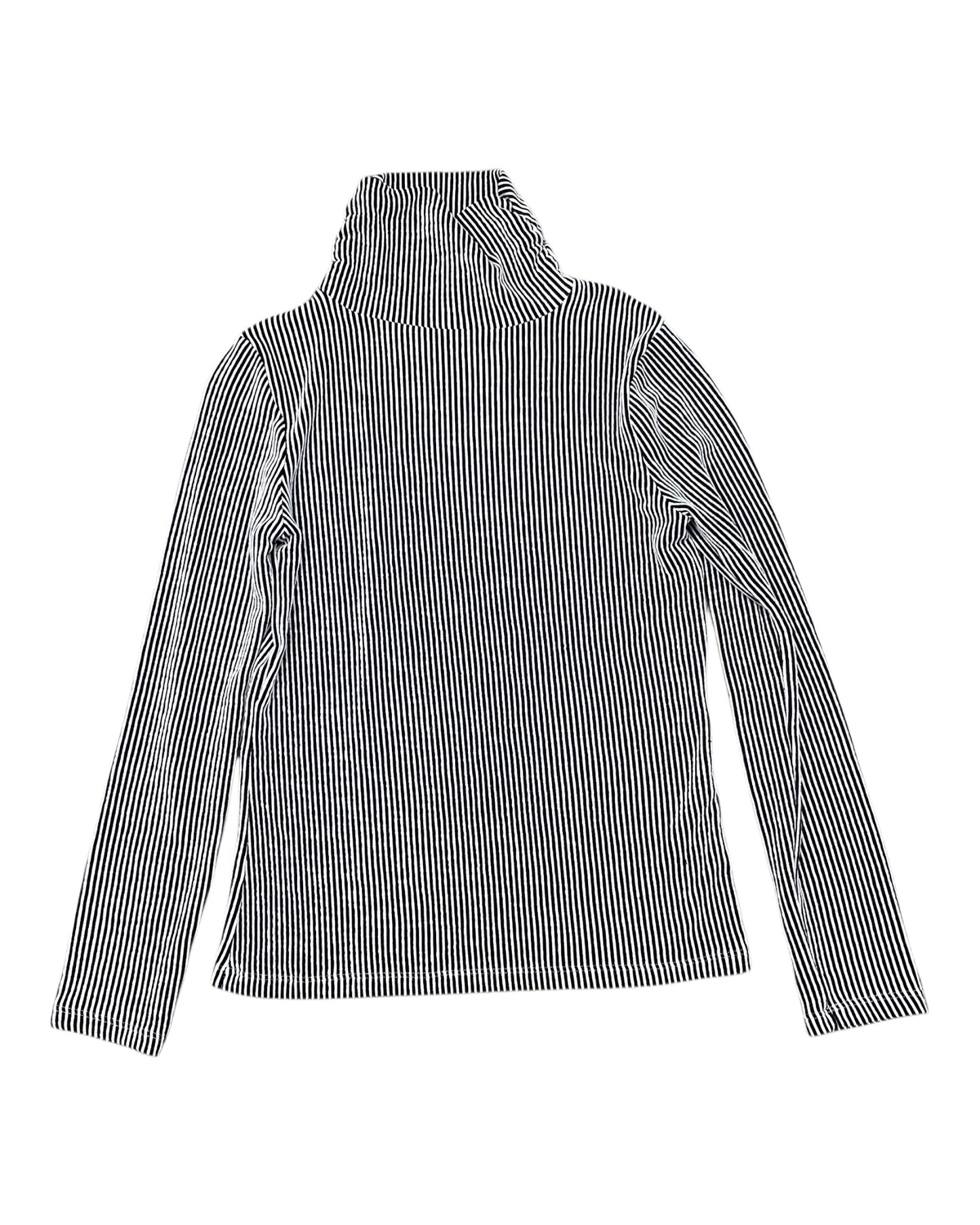 Top Ls By Zenana In Black & White, Size:M