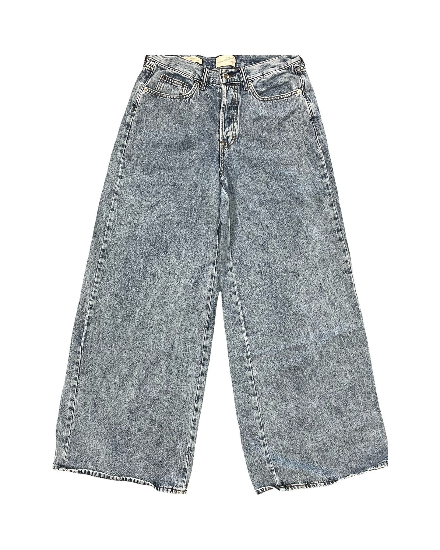 Jeans Wide Leg By Universal Thread In Blue Denim, Size:6