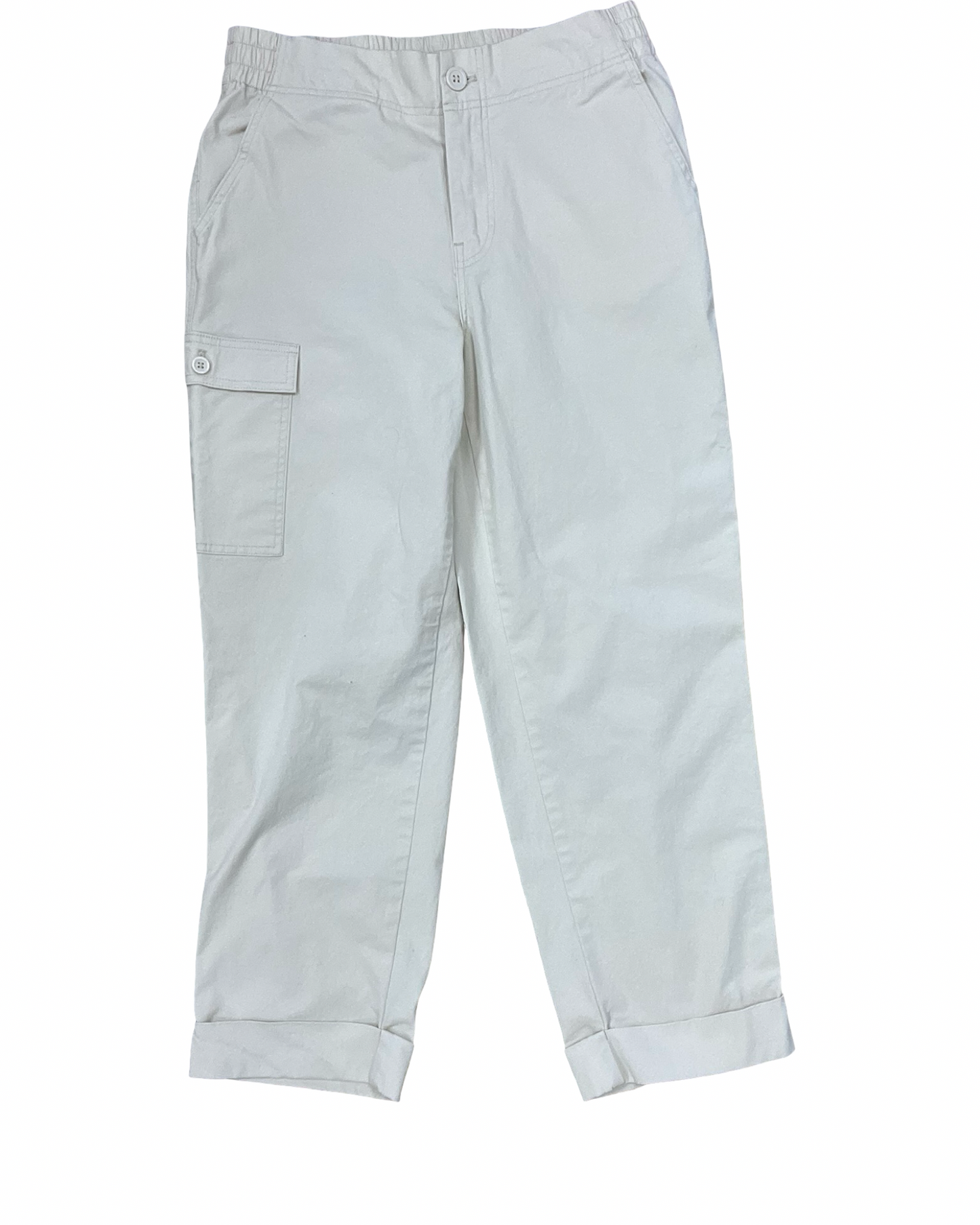 Pants Chinos & Khakis By Daily Thread In Cream, Size:8