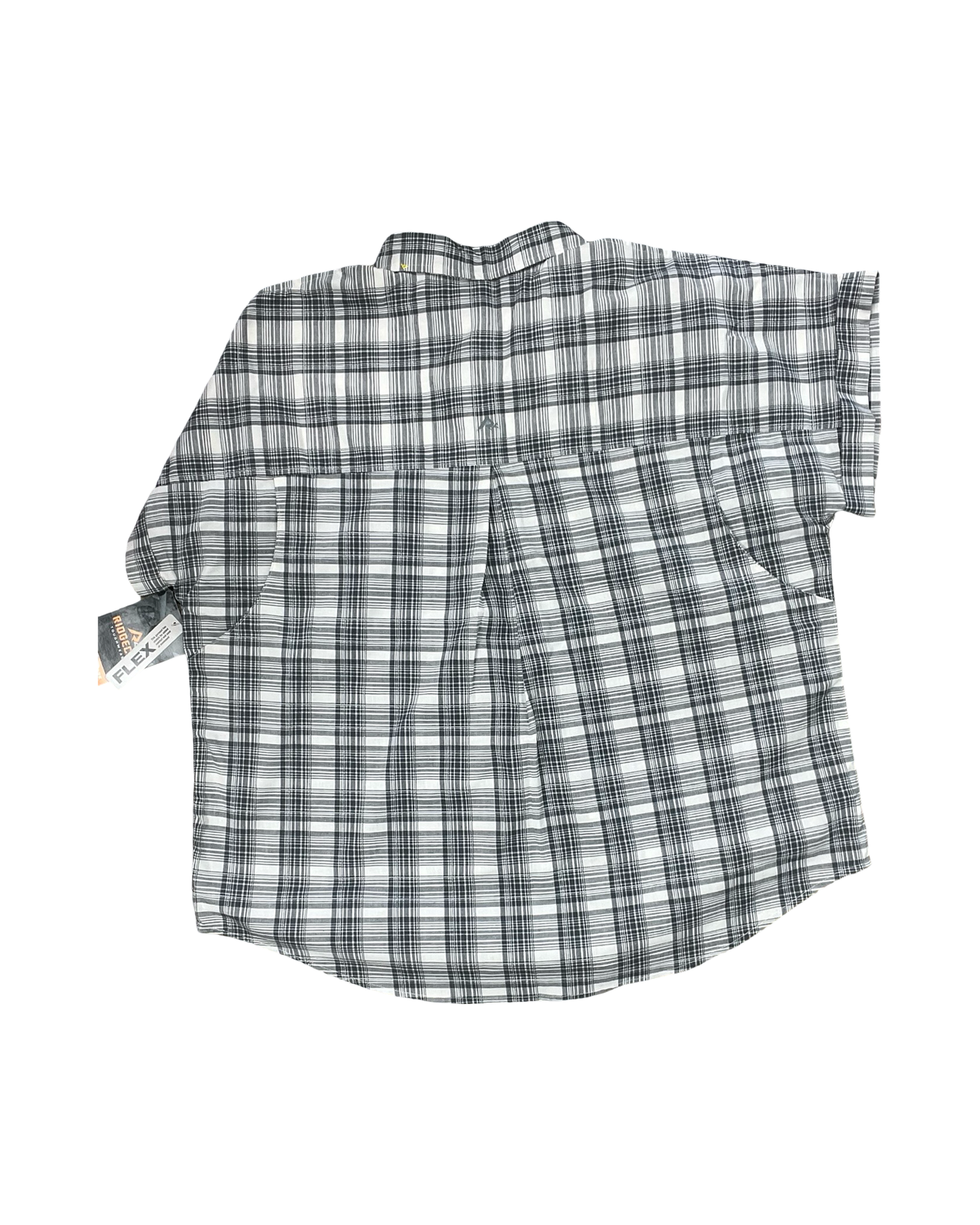 Top Ss By Clothes Mentor In Grey & White, Size:Xl