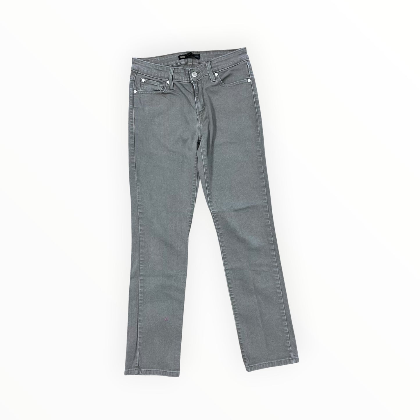 Jeans Skinny By Levis In Brown Denim, Size:8