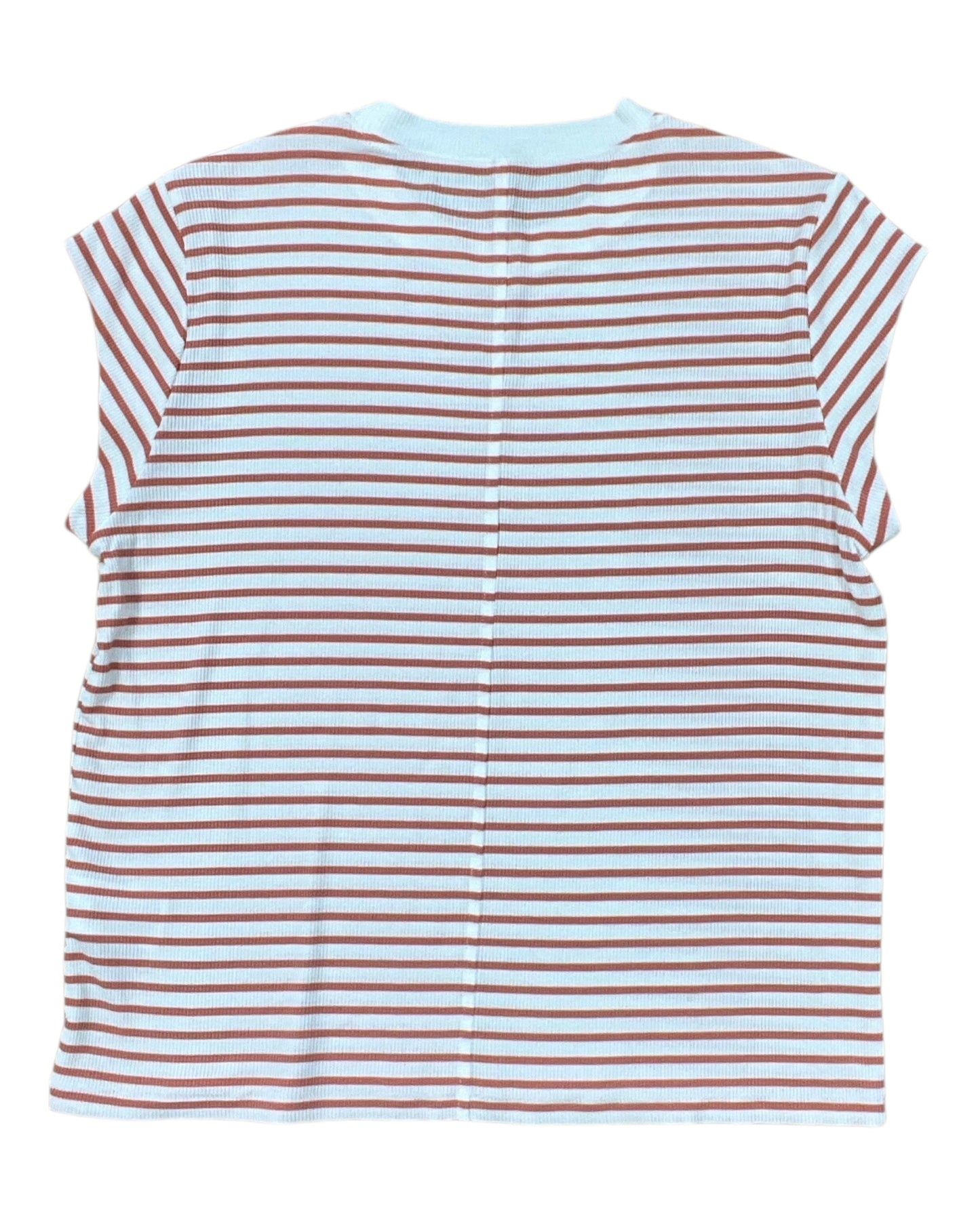 Top Ss By American Eagle In Orange & White, Size:S