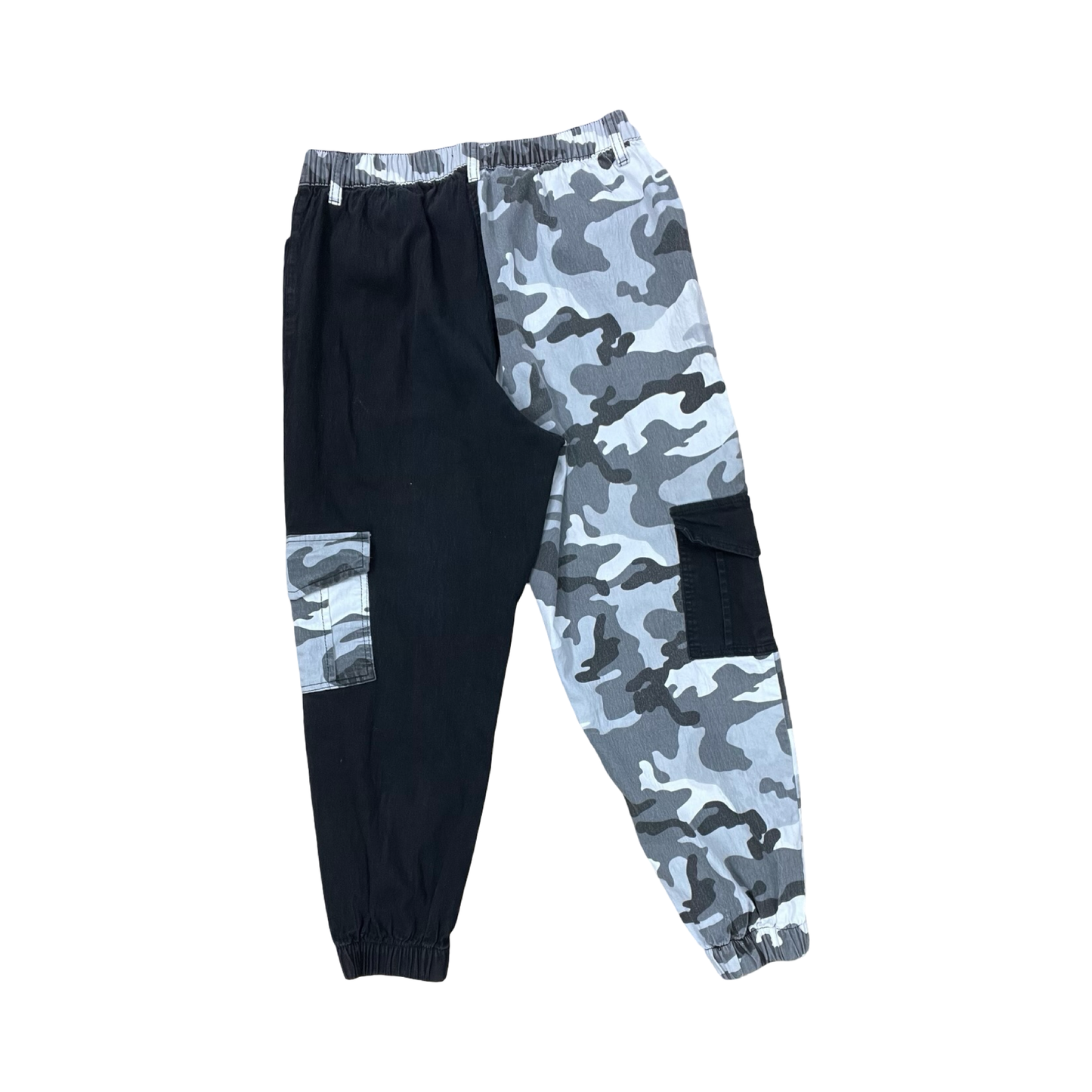 Pants Joggers By Clothes Mentor In Black & Grey, Size:1X