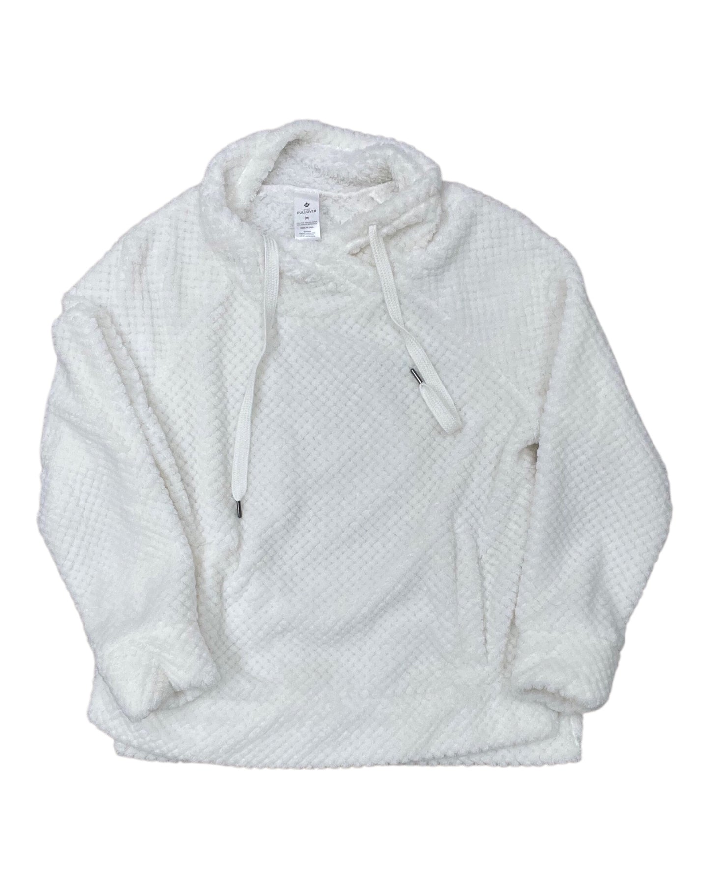 Sweatshirt Collar By Members Mark In White, Size:M