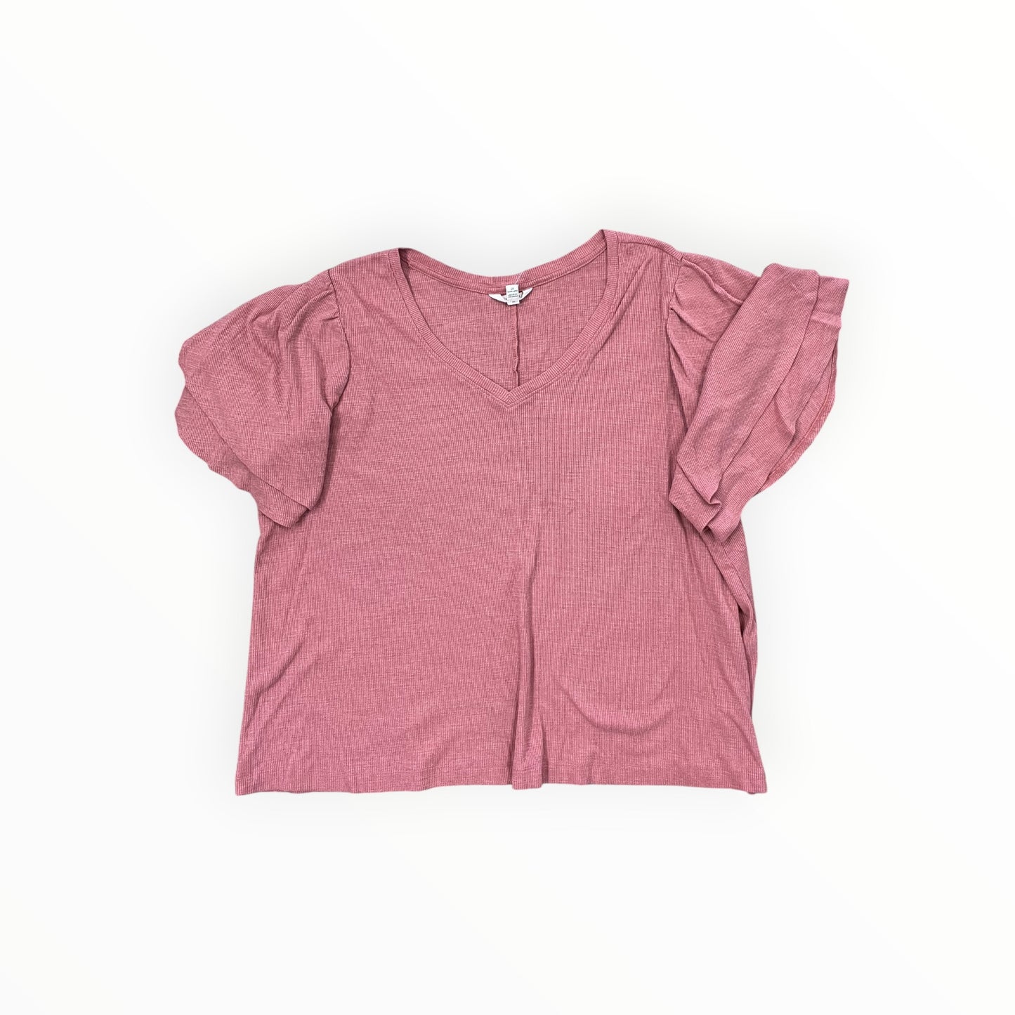 Top Ss By Terra & Sky In Pink, Size:2X