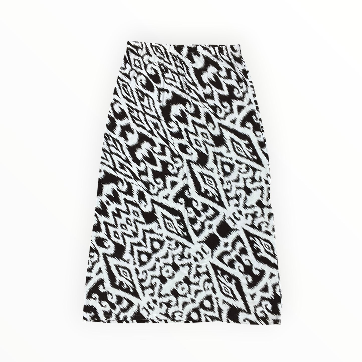 Skirt Maxi By Chicos In Brown & White, Size:L