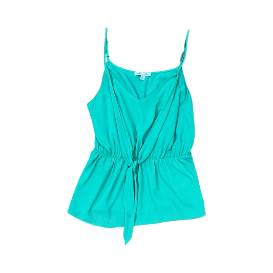 Top Sleeveless By She + Sky In Green, Size:L