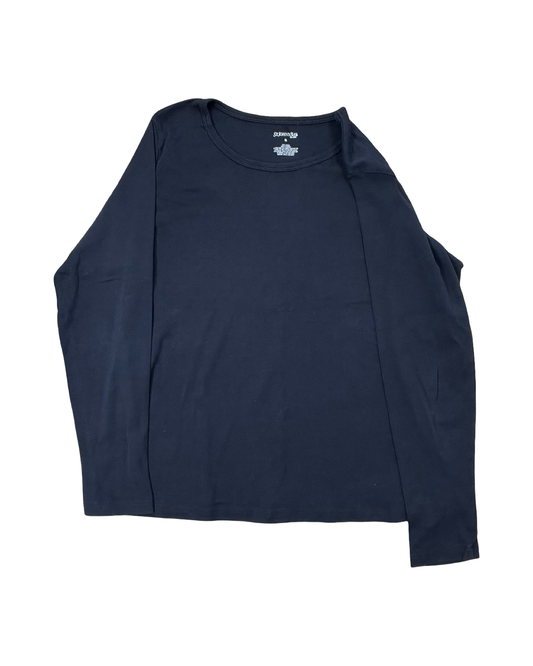 Top Ls Basic By St Johns Bay In Black, Size:Xl