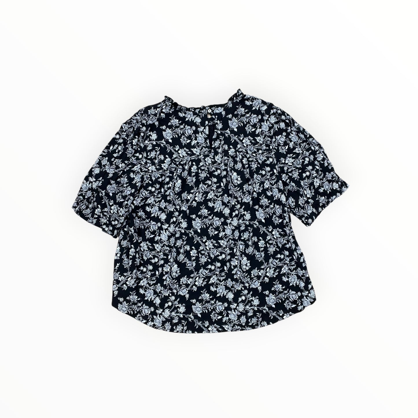 Top Ss By Lucky Brand In Black & White, Size:L