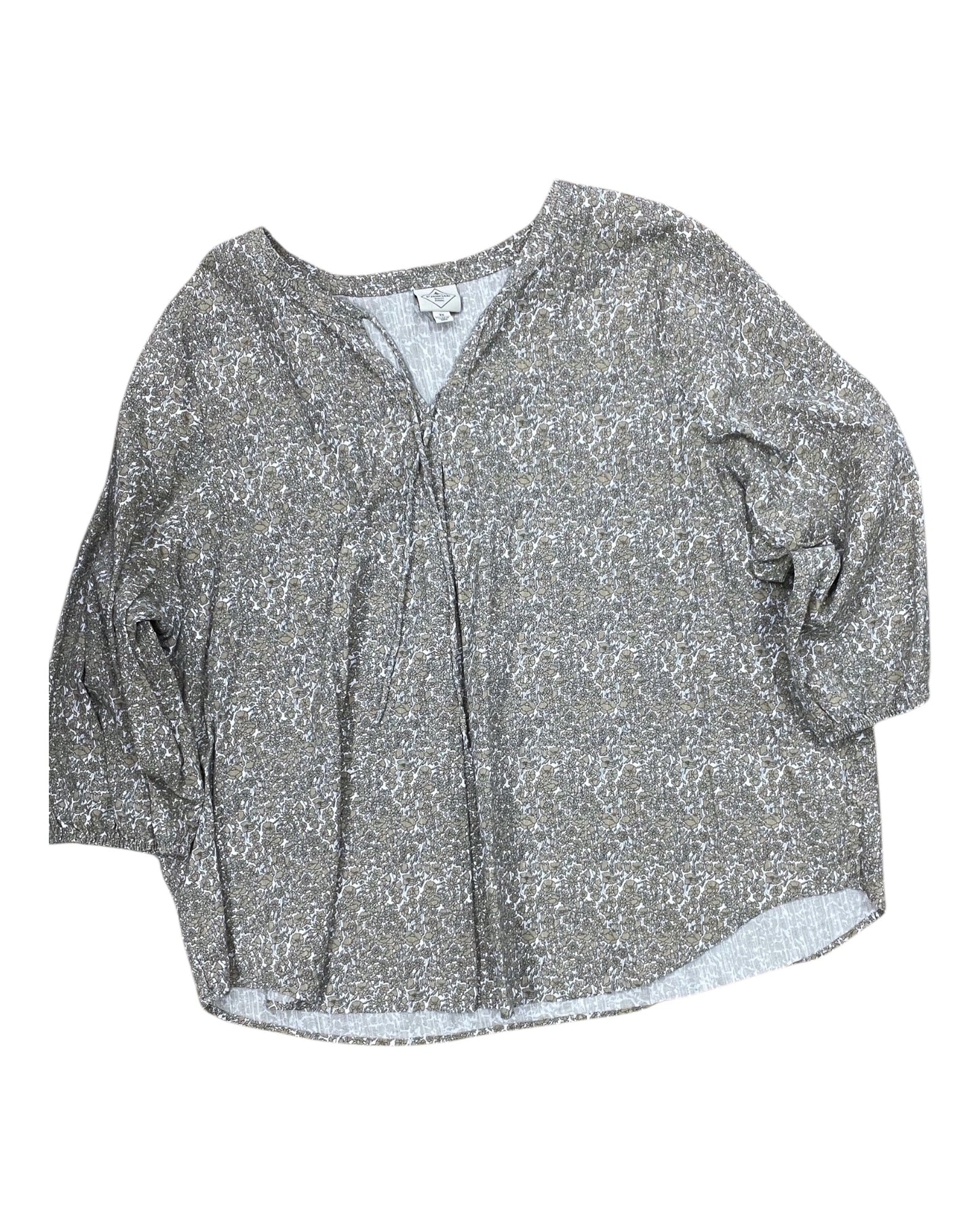 Top Ls By St Johns Bay In Tan, Size:2X