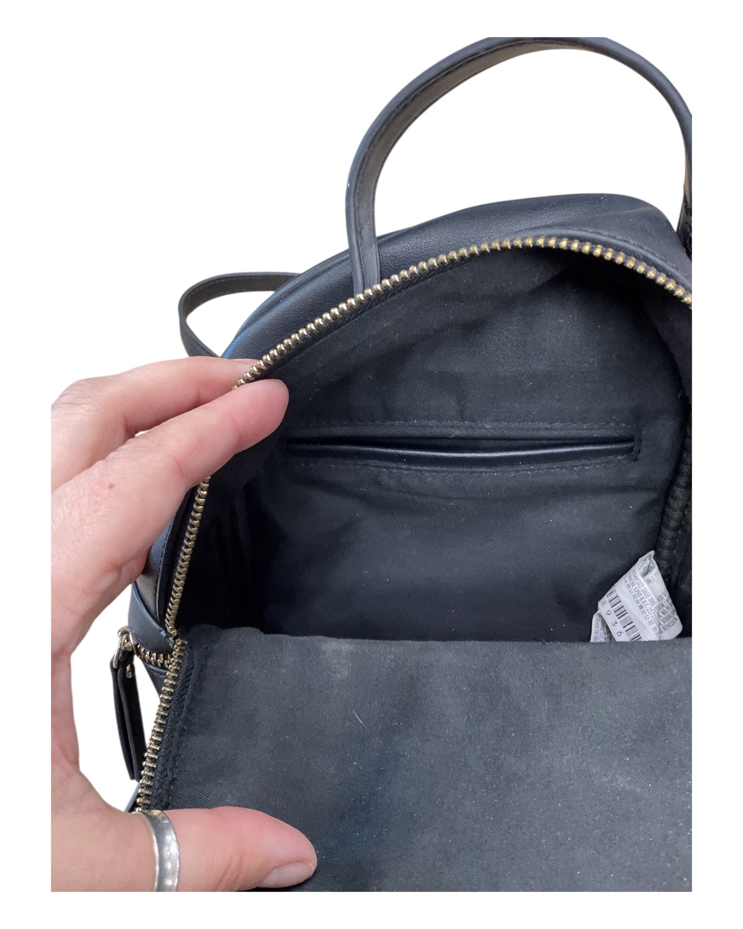 Backpack By Clothes Mentor In Black, Size:Small