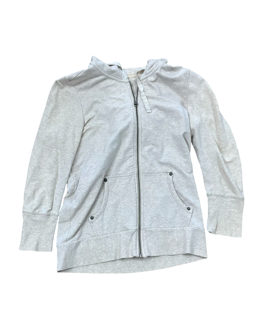 Sweatshirt Hoodie By Gap In Tan, Size:M