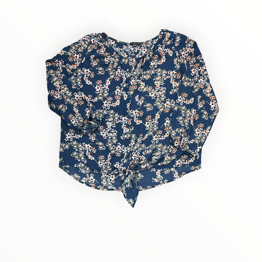 Top Ls By West Kei In Blue, Size:1X