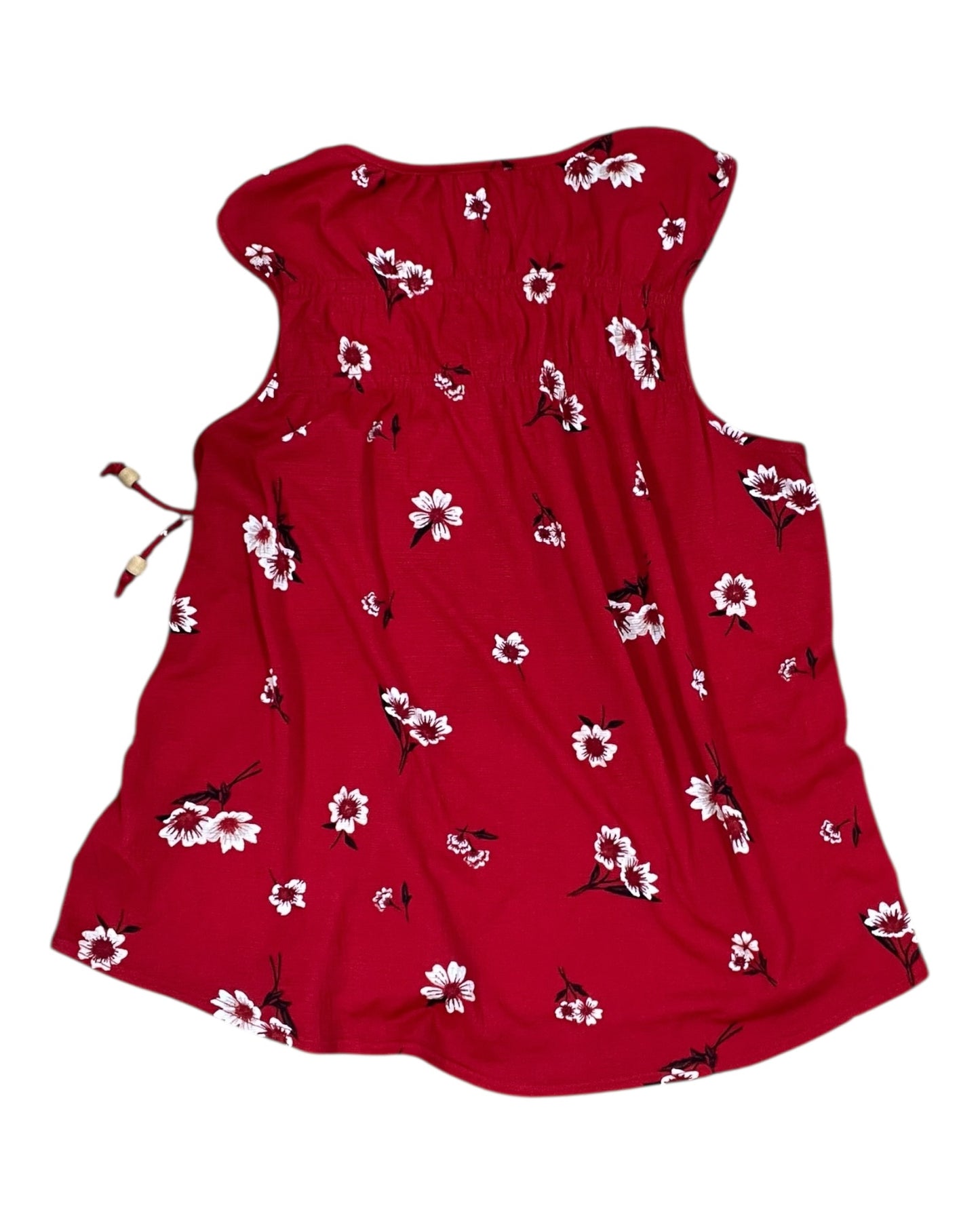 Top Sleeveless By Maurices In Red, Size:L