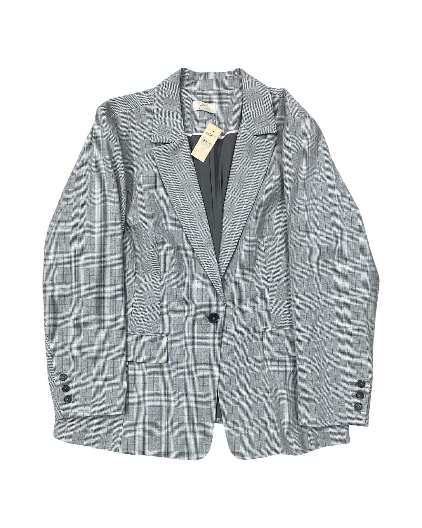 Blazer By Evri In Black & Yellow, Size:1X