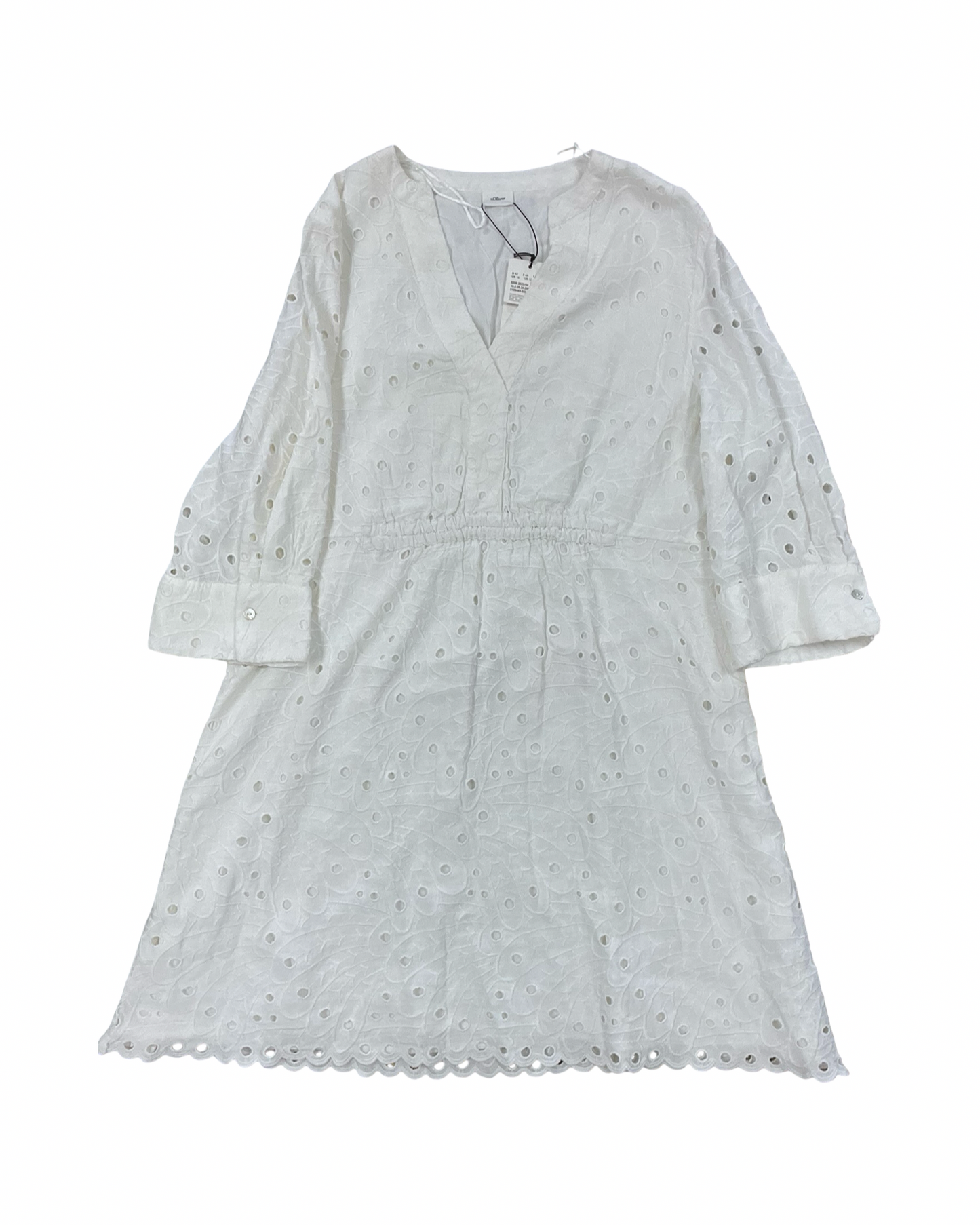 Dress Casual Short By Clothes Mentor In White, Size:L