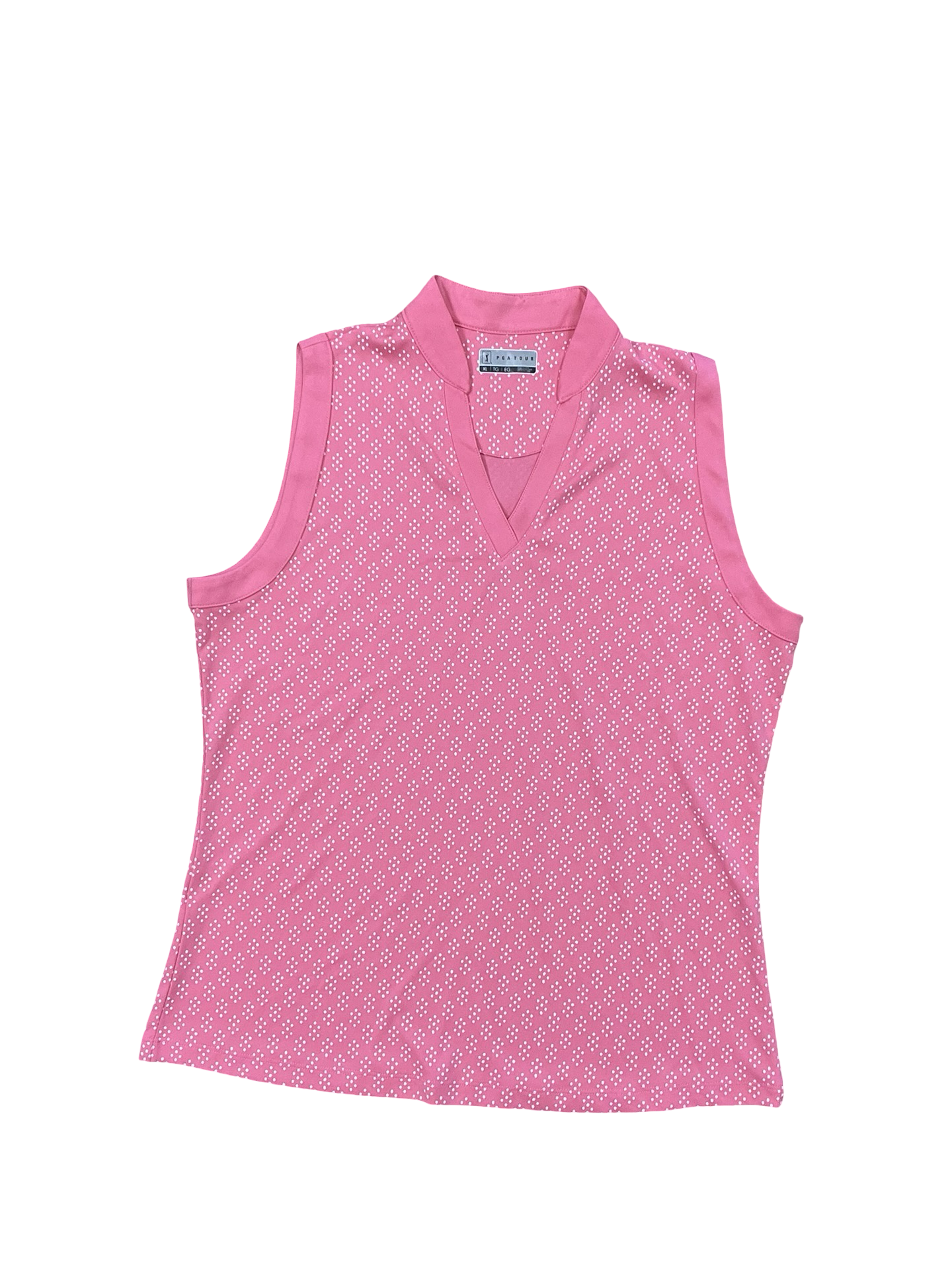 Top Sleeveless By Pga Tour In Pink, Size:Xl