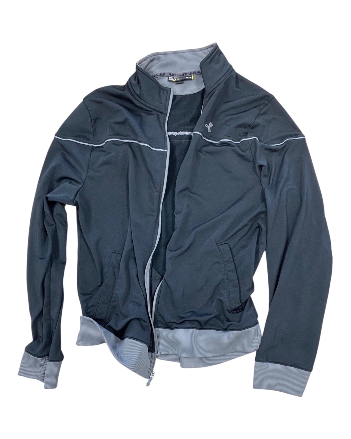 Athletic Jacket By Under Armour In Black, Size:2X