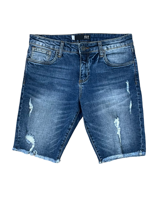 Shorts By Kut In Blue Denim, Size:4