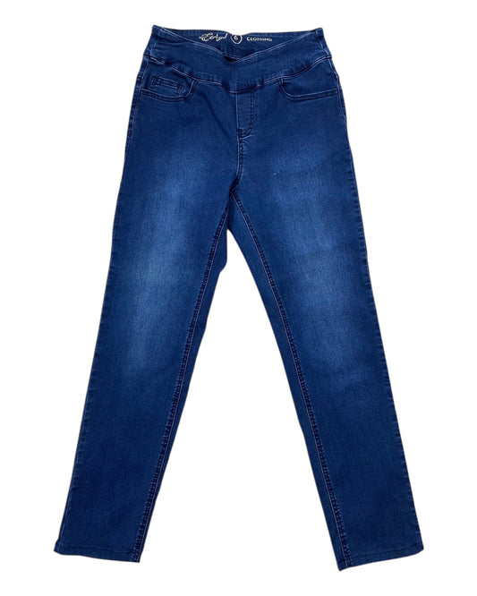 Jeans Straight By Ethyl In Blue Denim, Size:6