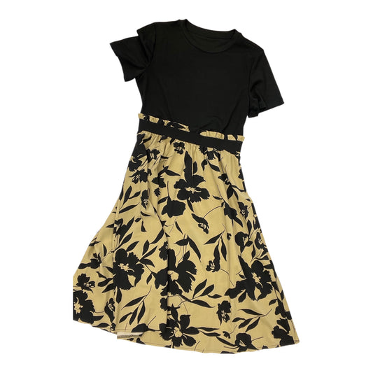 Dress Casual Midi By Clothes Mentor In Black, Size:L