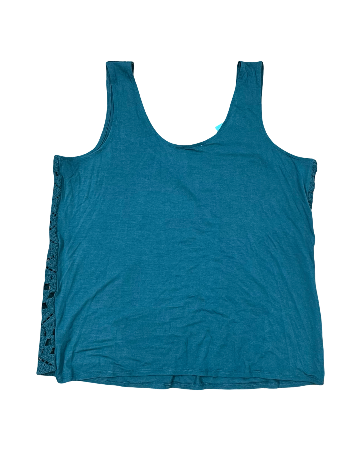 Top Sleeveless By Maurices In Teal, Size:Xl