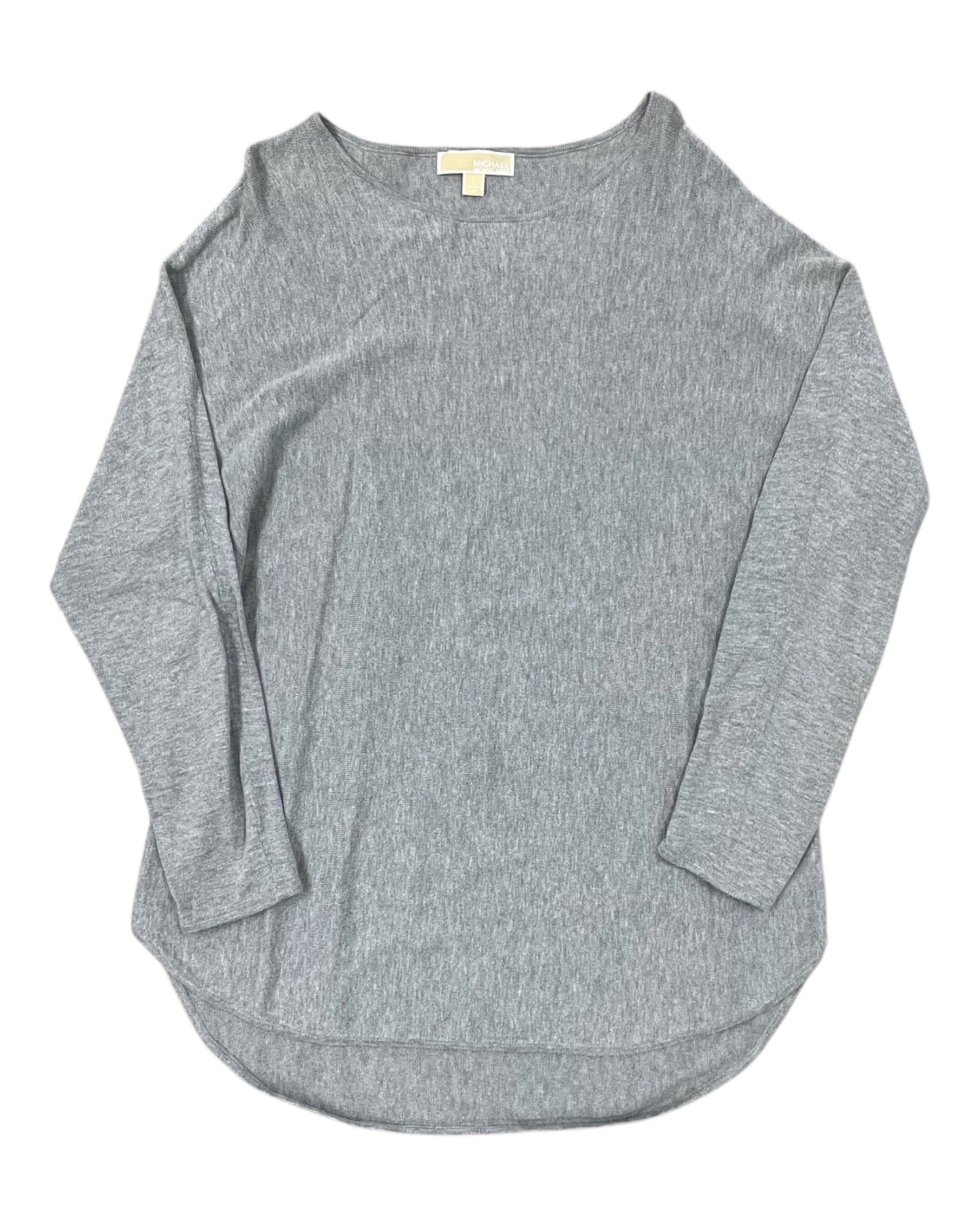 Tunic Ls By Michael By Michael Kors In Grey, Size:L