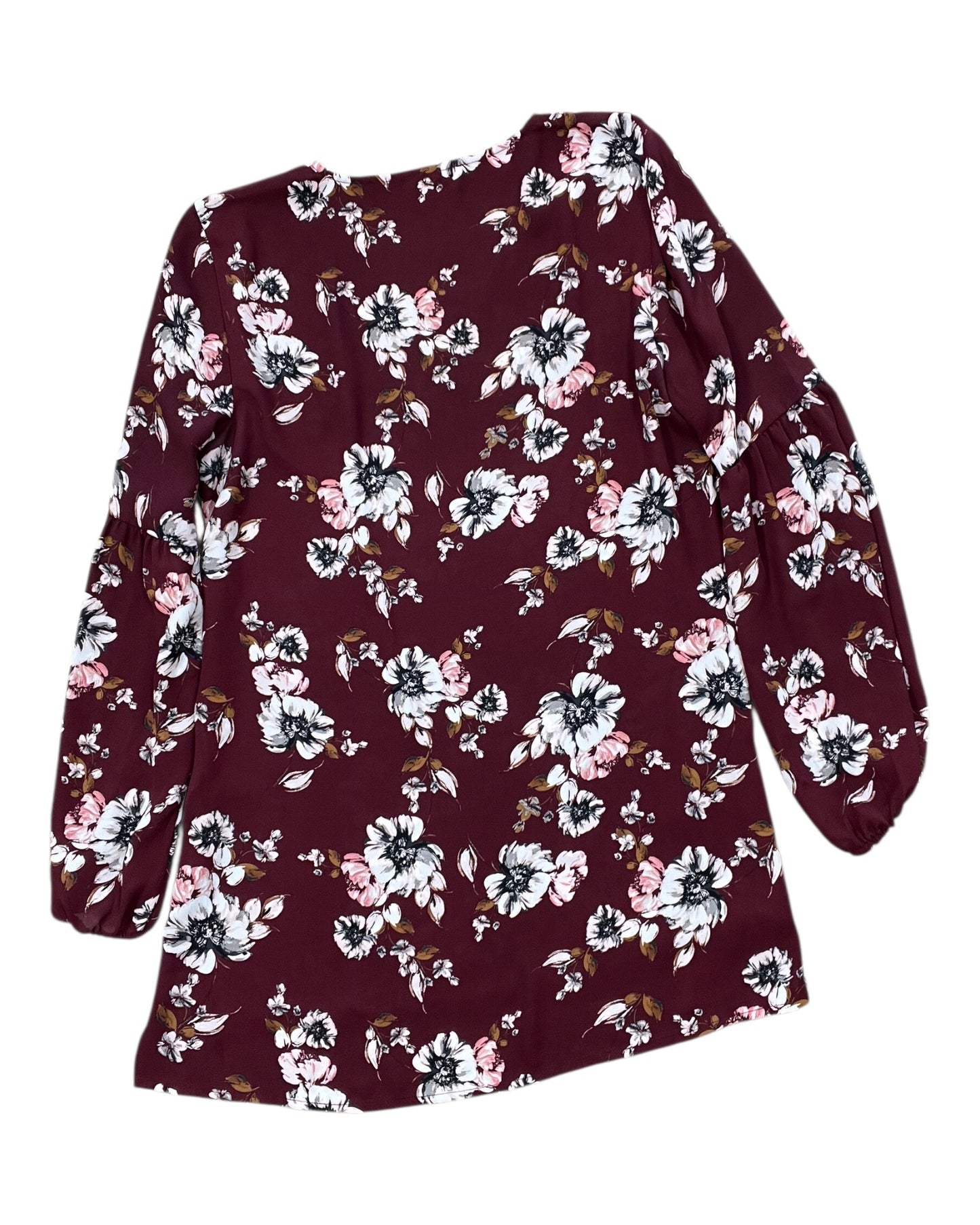 Top Ls By Maurices In Maroon, Size:S