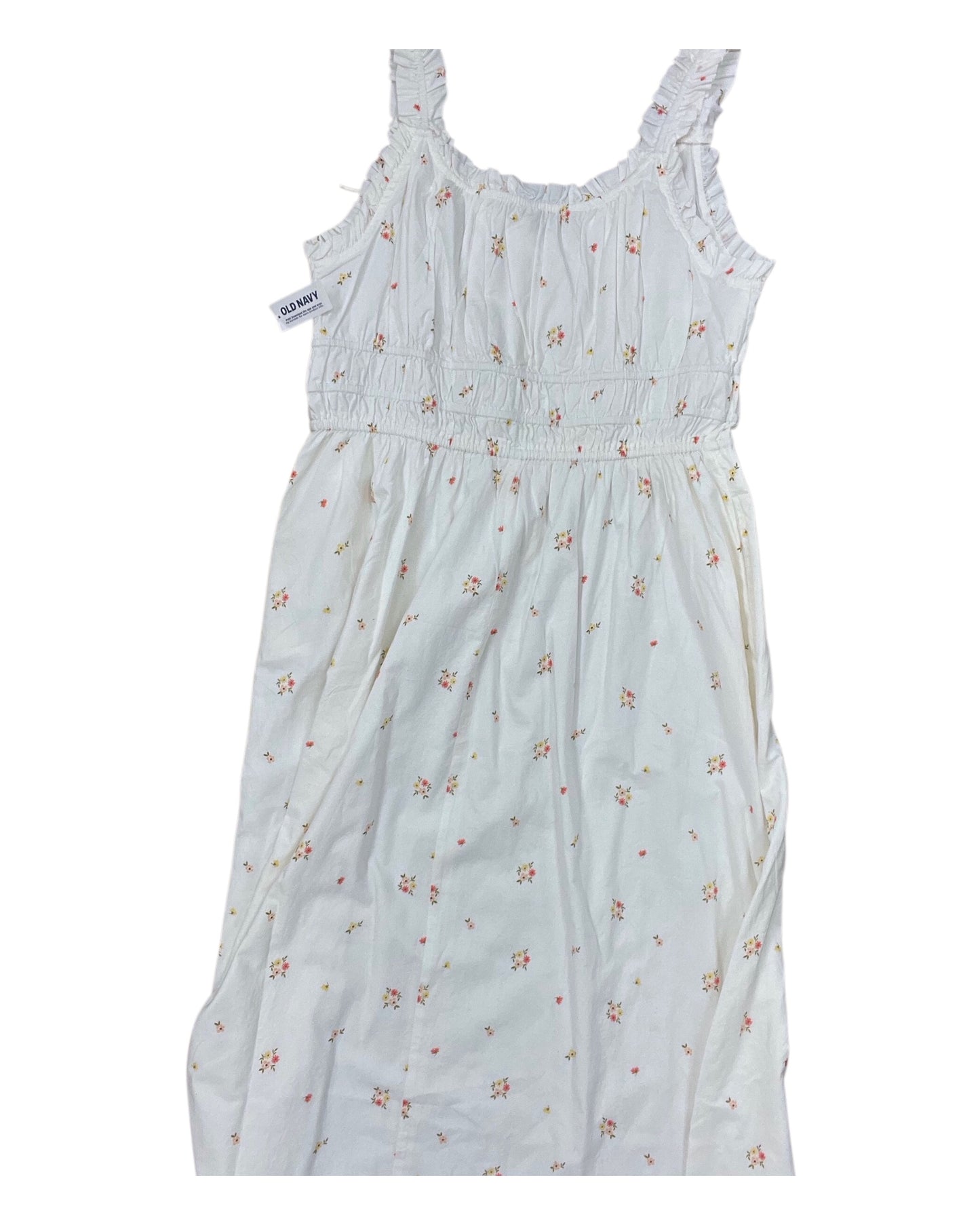 Dress Casual Maxi By Old Navy In White, Size:L
