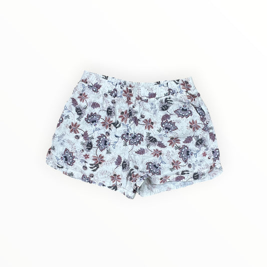 Shorts By Maurices In Cream & Purple, Size:L
