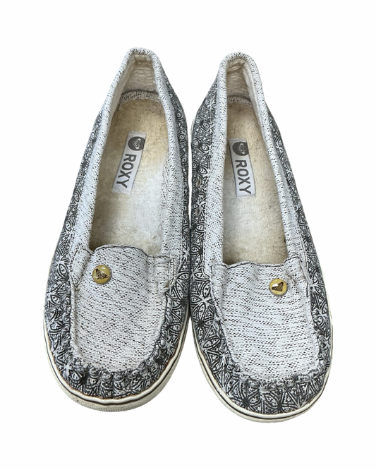 Shoes Flats By Roxy In Brown & Tan, Size:8.5