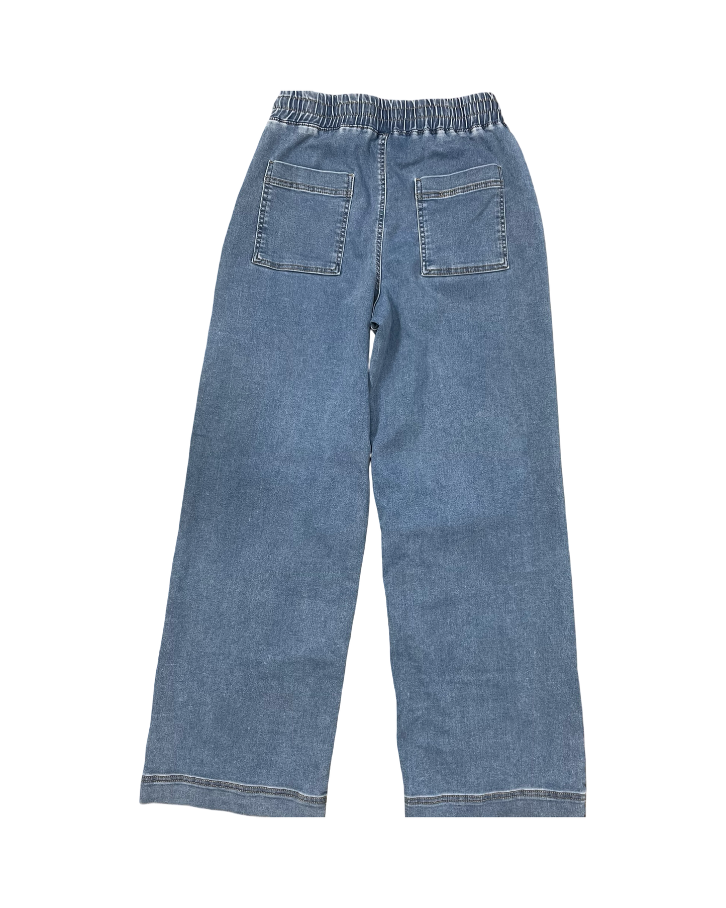 Jeans Wide Leg By Sincerely Jules In Blue Denim, Size:8