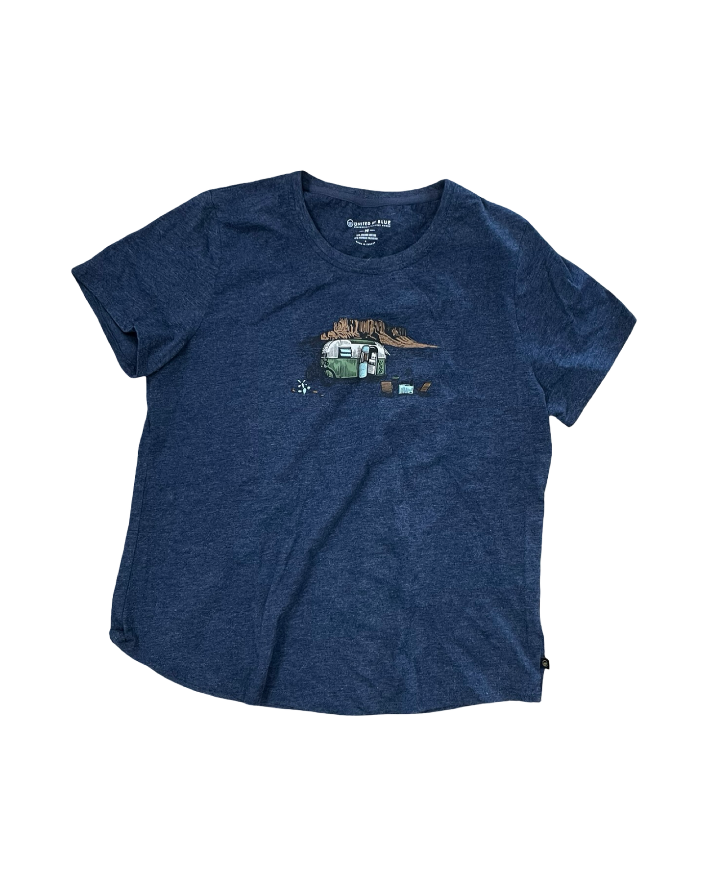 Top Ss By Clothes Mentor In Blue, Size:M