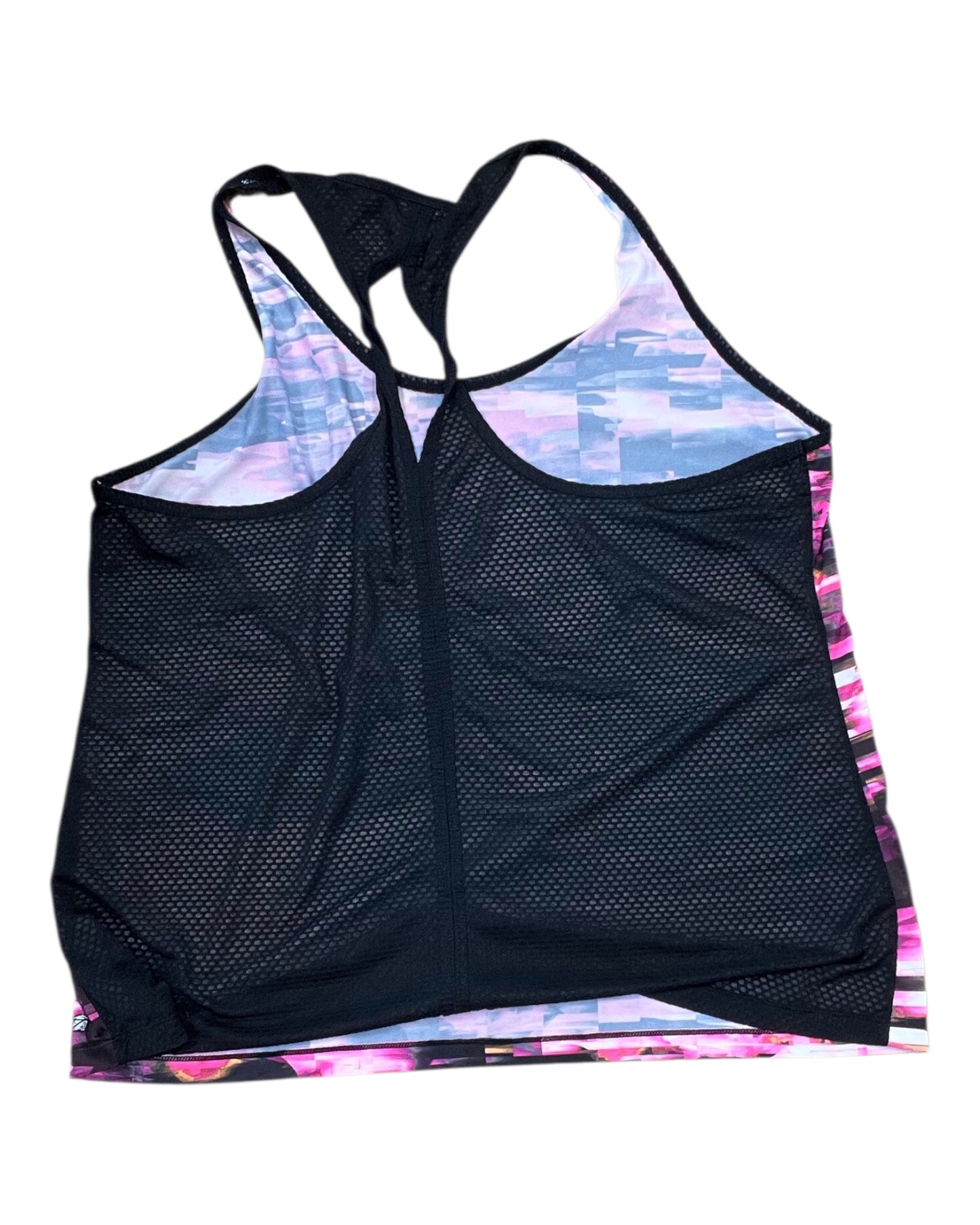 Athletic Tank Top By Avia In Black, Size:1X