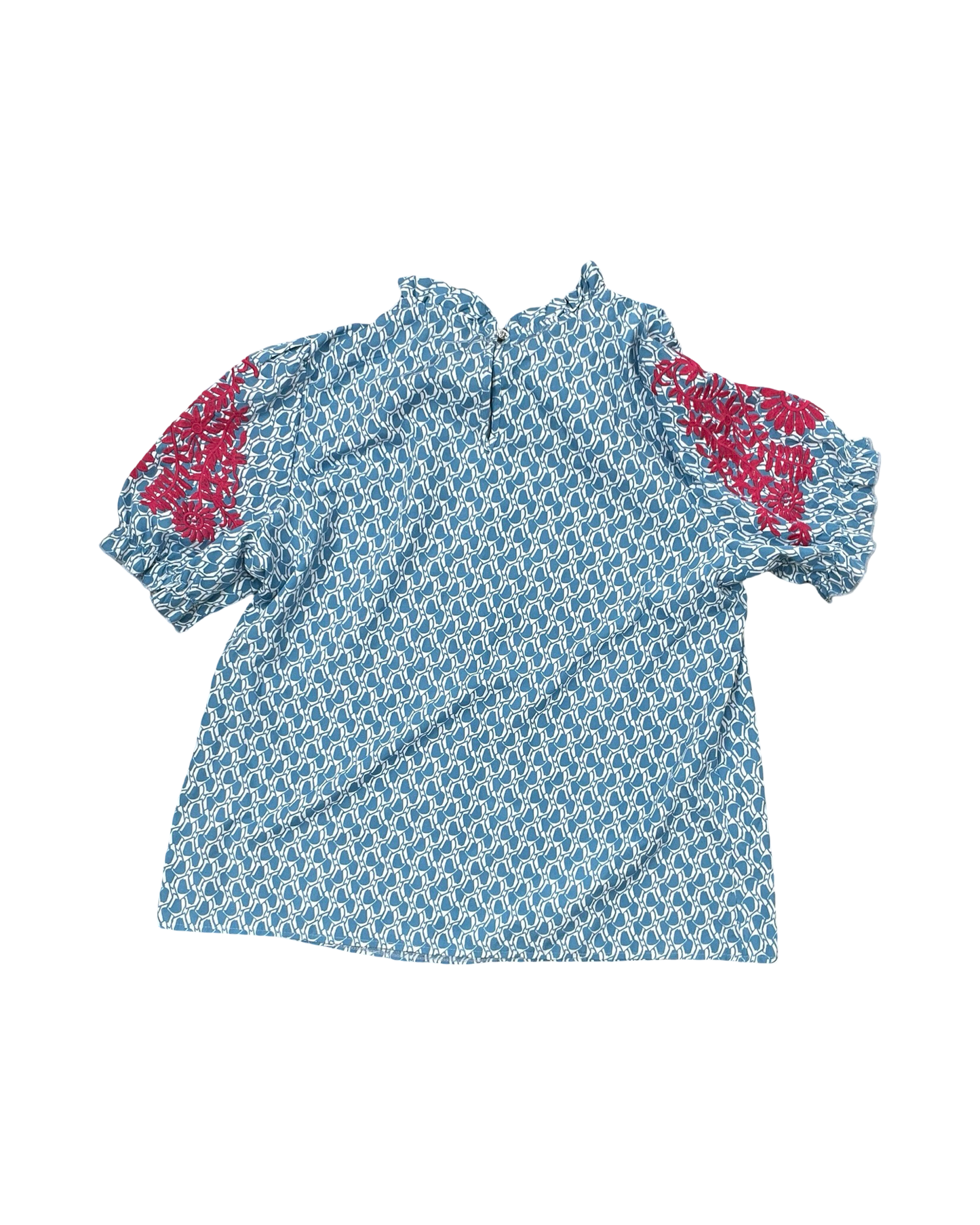 Top Ss By Shein In Blue & Pink, Size:Xl