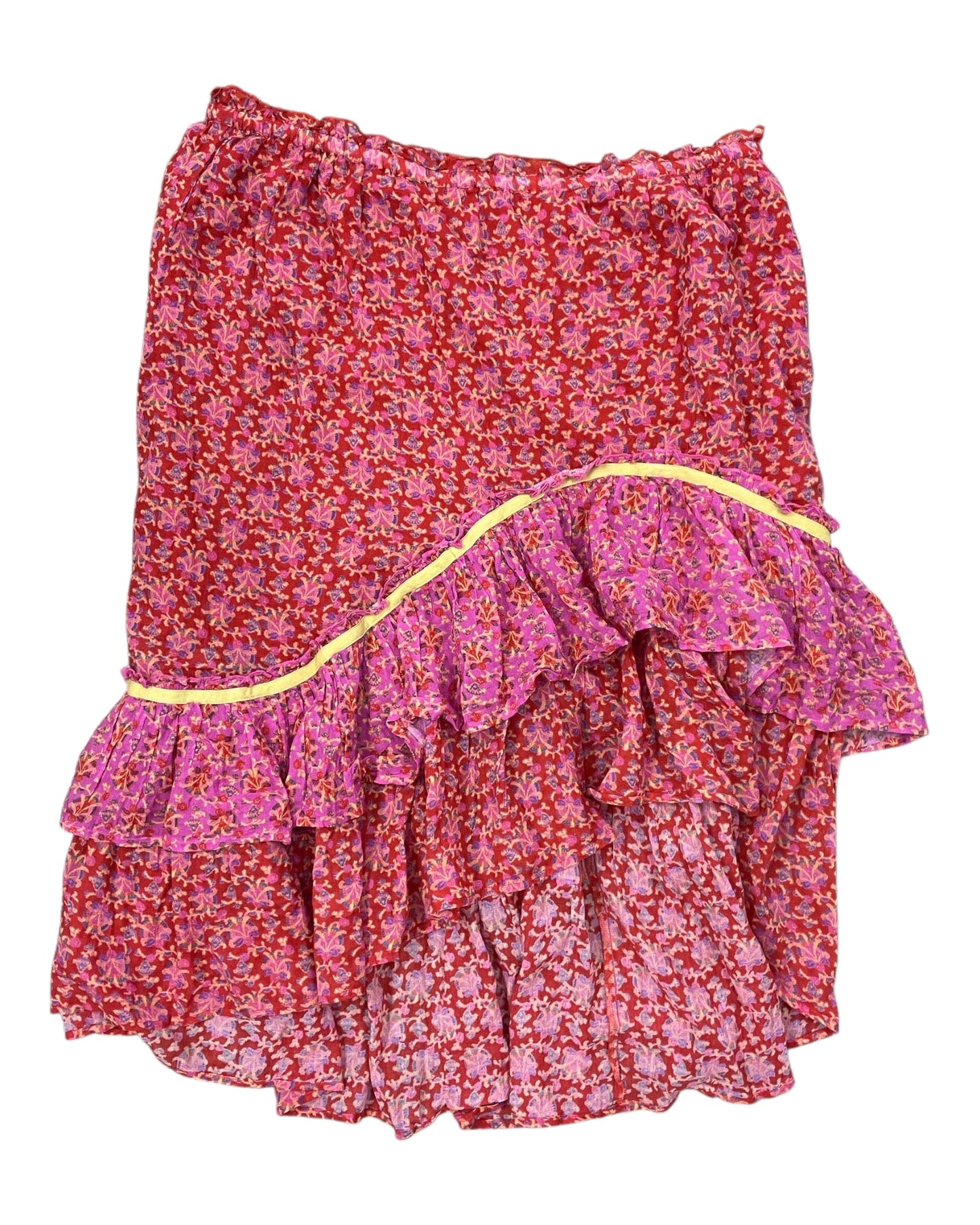 Skirt Maxi By Sundance In Red, Size:Xl