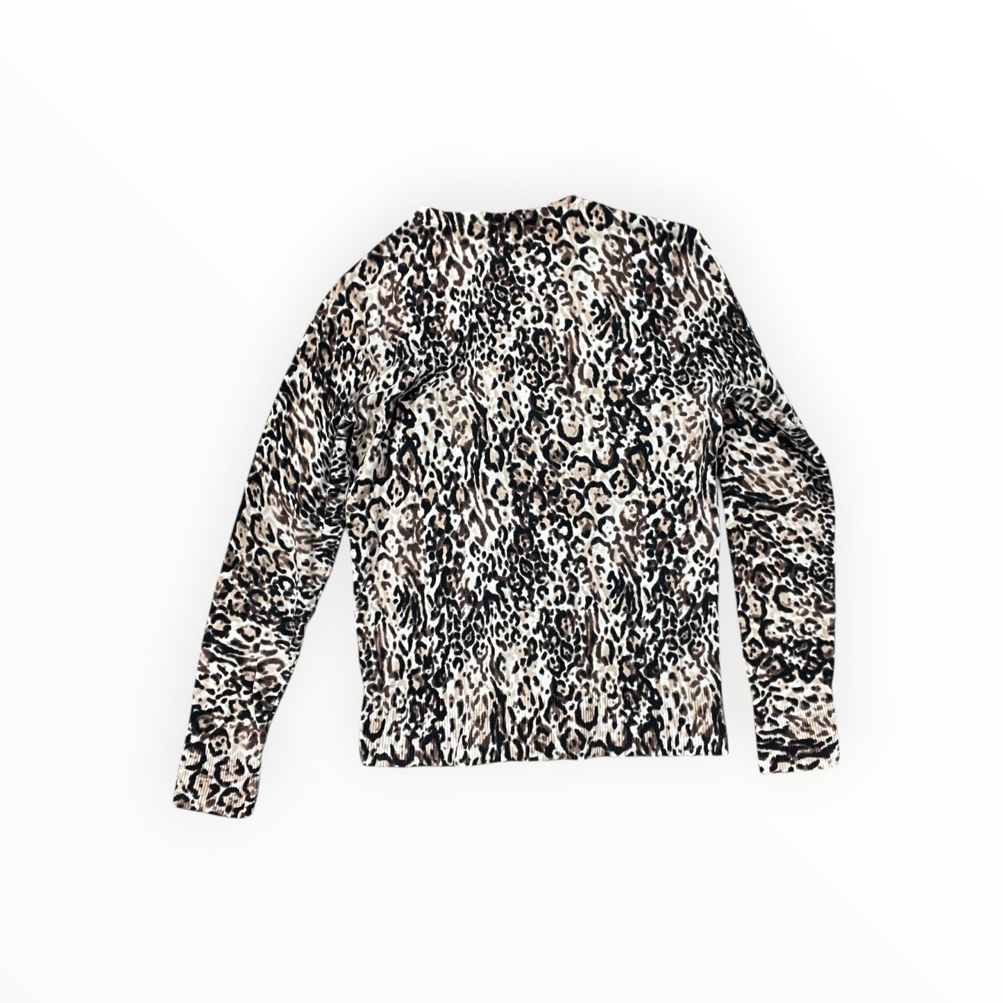 Cardigan By Merona In Animal Print, Size:M