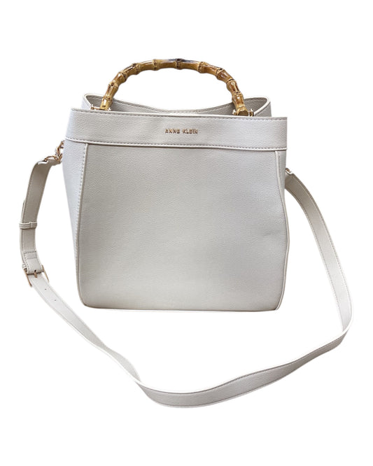 Handbag By Anne And Co In Cream, Size:Large