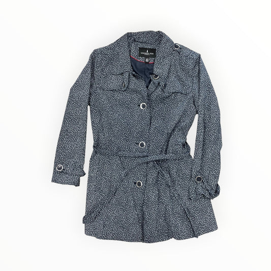 Coat Raincoat By London Fog In Blue, Size:L