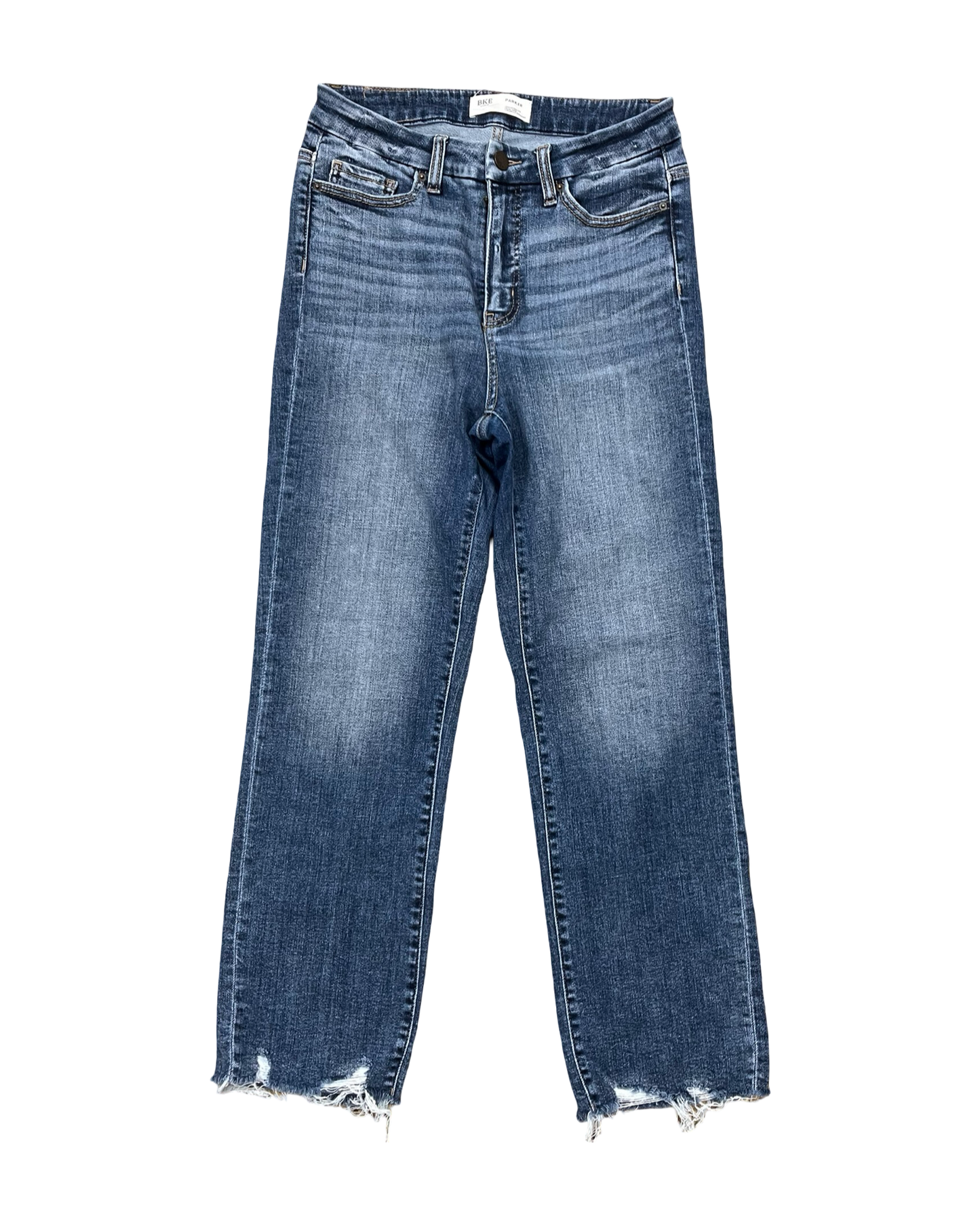 Jeans Straight By Bke In Blue Denim, Size:6