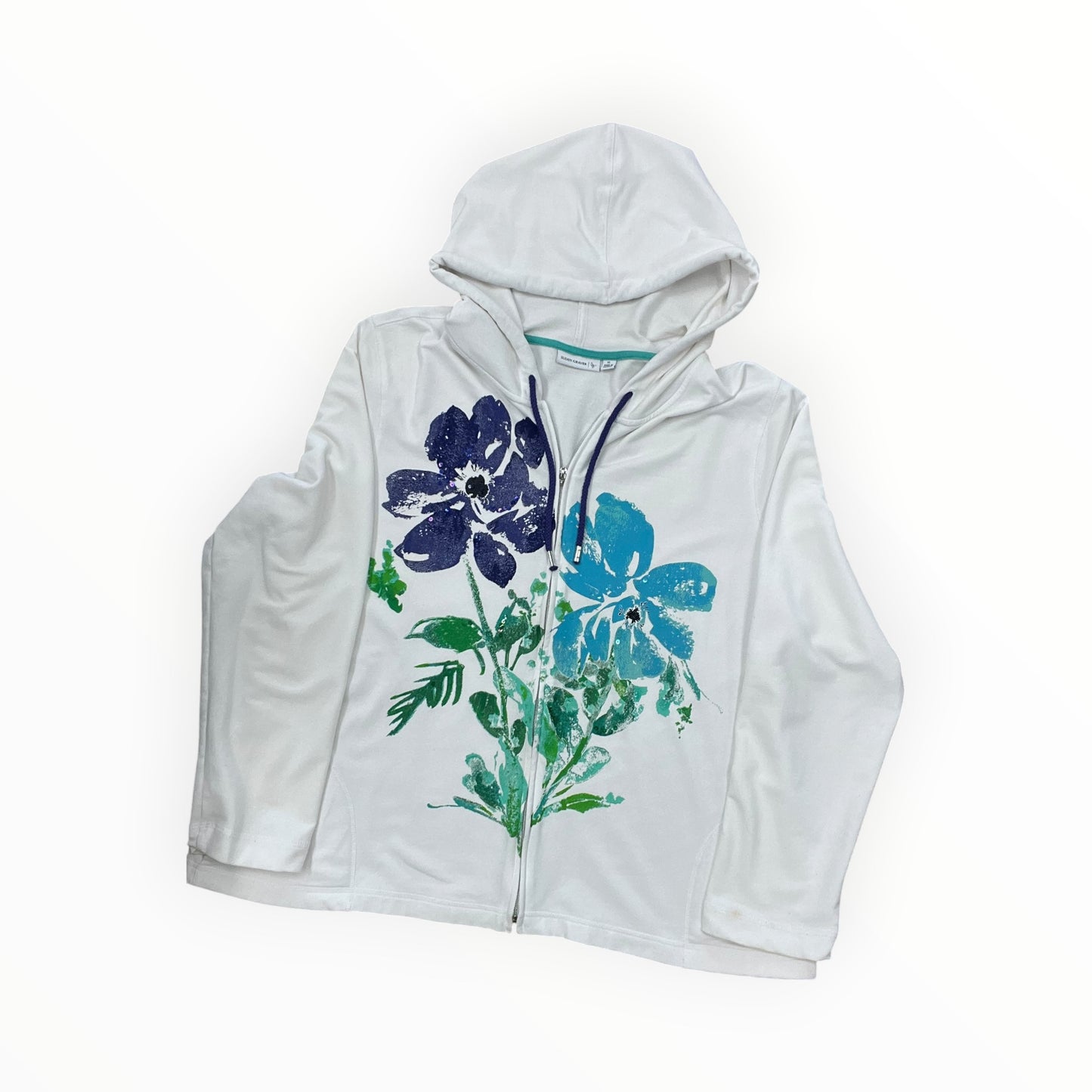 Jacket Other By Susan Graver In White, Size:Xl